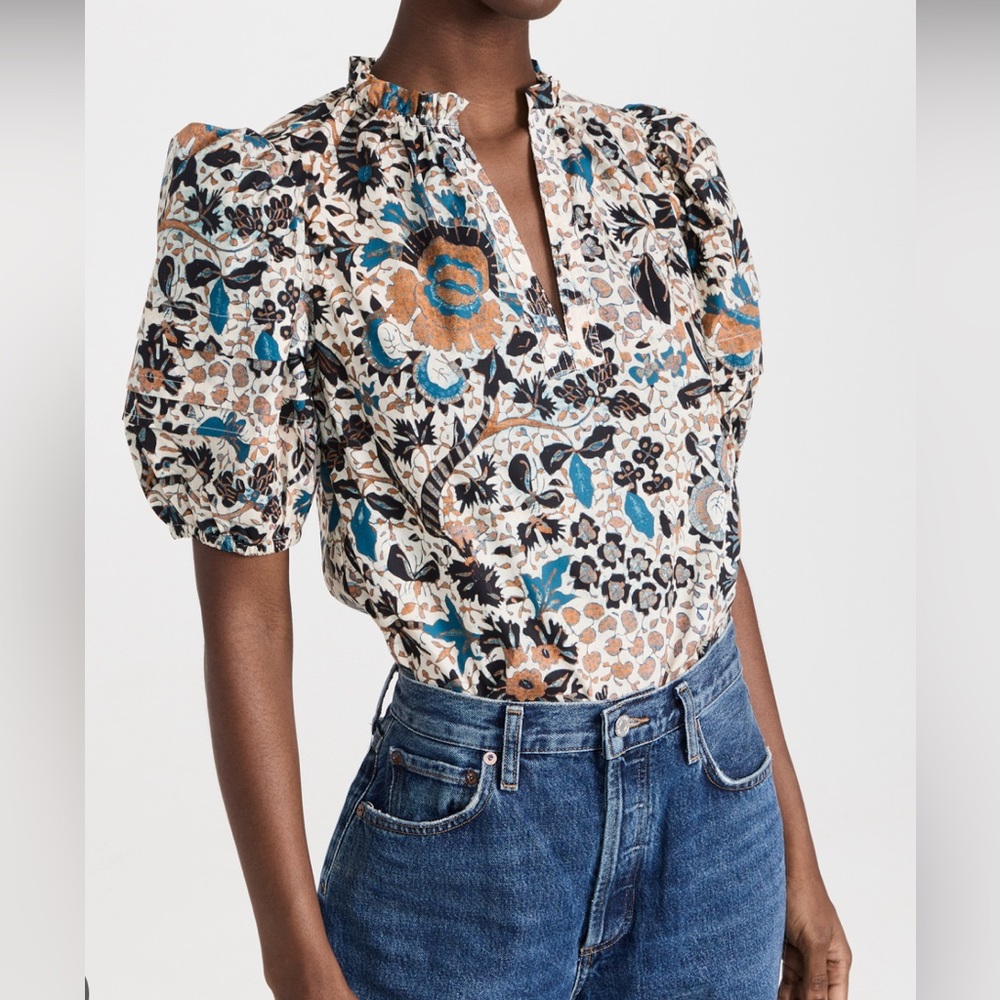 Ulla Johnson Imari Top size 2 never worn clematis